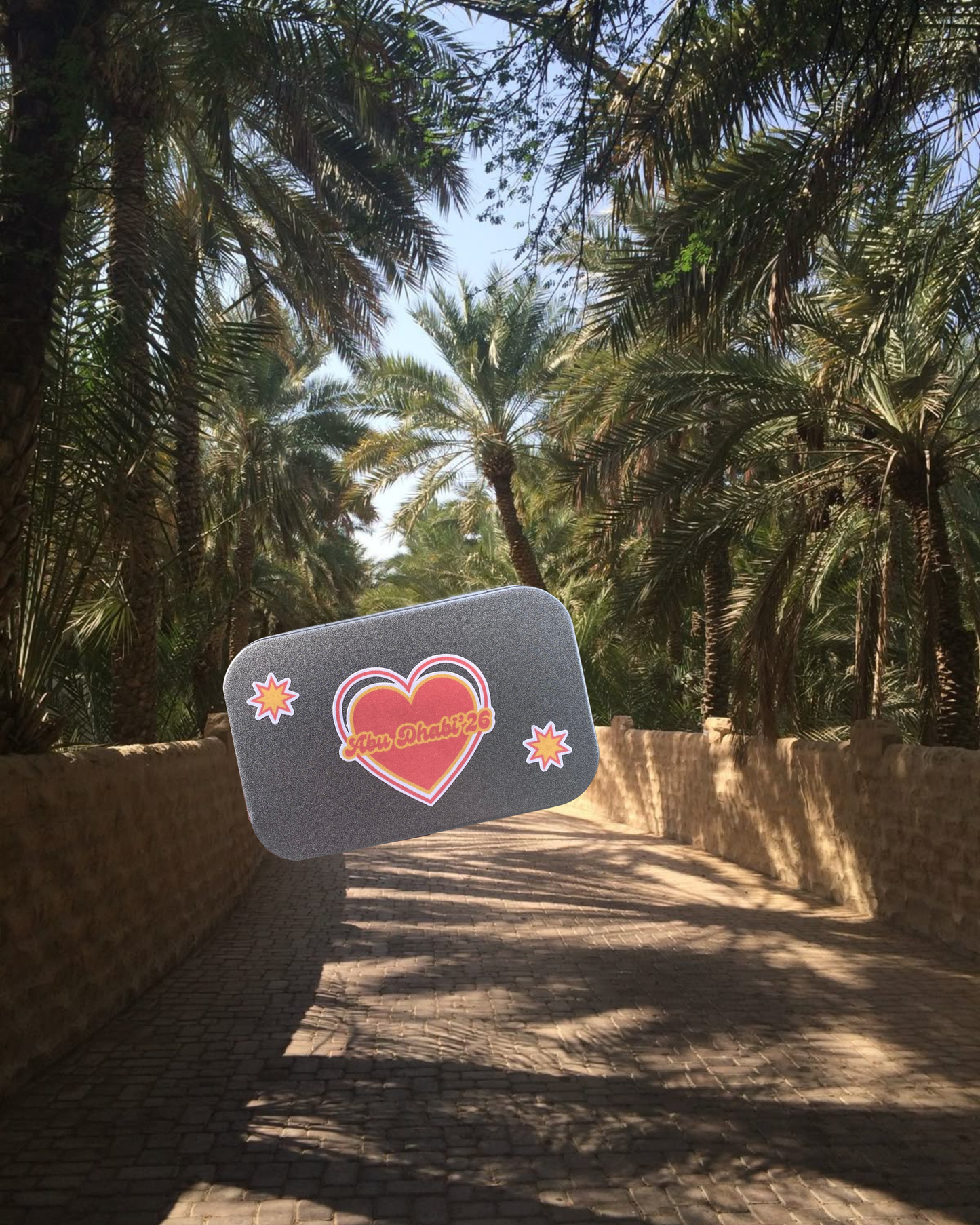 Abu Dhabi’26 Sticker Tin ☼
