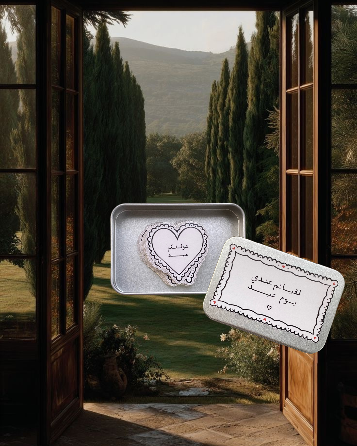 ‎شوفتكم عيد | Sticker Tin ♡