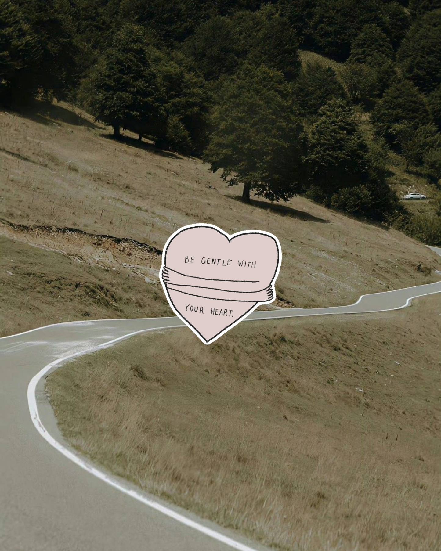 Gentle Heart Sticker